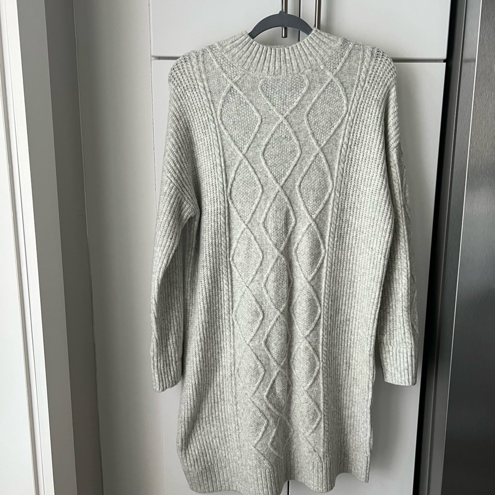 Cable Sweater Dress
